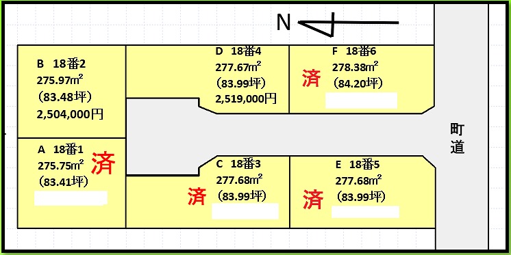 自社分譲地：森岳 フォレストタウン