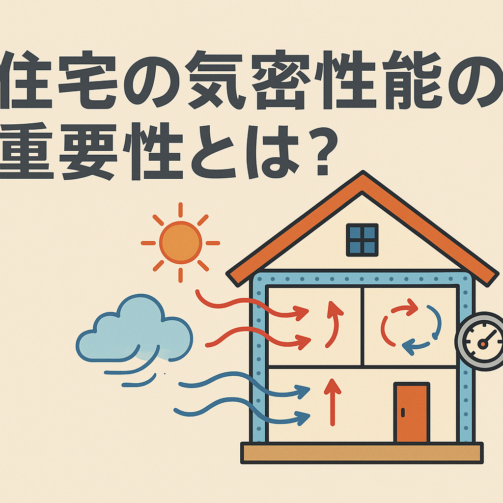 住宅の気密性能の重要性とは？｜快適で省エネな住まいに欠かせない理由を解説