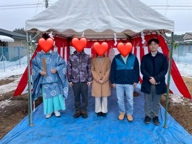 家づくりのはじまりの日 〜地鎮祭を行いました〜