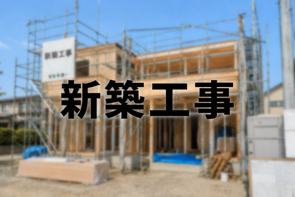 新築工事がスタートしました！